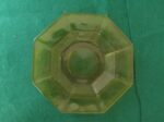 101159L2 (1067 x 800) Vintage Amber Glass Saucer 2Octagonal Shape U S Glass Co 1