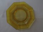 101160L10 (1067 x 800) amber glass salad plate