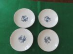 Enoch Wedgwood Royal Blue Ironstone Saucer 1