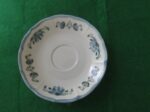 Poppytrail Colonial Garden Blue Saucer by Metlox 2