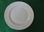 Vintage Towne Fine China "Bridal Lace" dinner plate. 1
