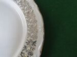 Vintage Towne Fine China "Tuxedo" dinner plate. 2