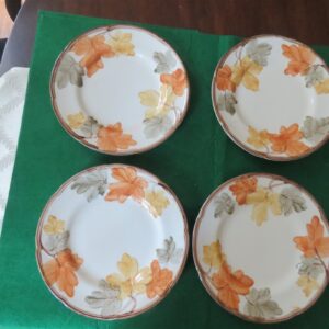 Vintage Franciscan "Autumn" salad plates. 1