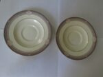 Vintage Noritake Stanford Court saucers 1