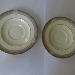 Vintage Noritake Stanford Court saucers 1