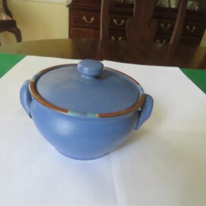 Dansk Mesa Blue Small Covered Stoneware Casserole 1