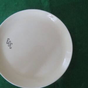 W.S. George Ranchero Ivory dinner plate 1