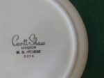 W.S. George Ranchero Ivory dinner plate 4