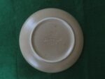 Pfaltzgraff Folk Art Cup & Saucer Stoneware Blue Tan USA Vintage