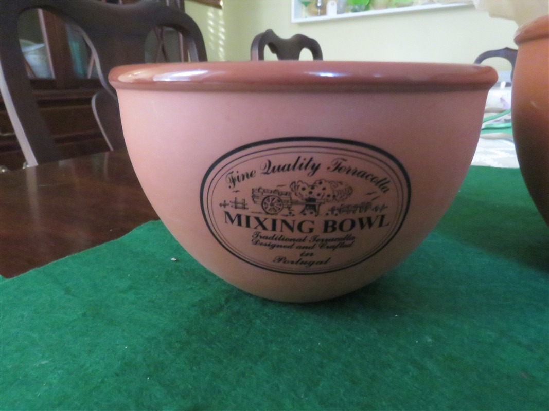 Portuguese mixing bowls 12