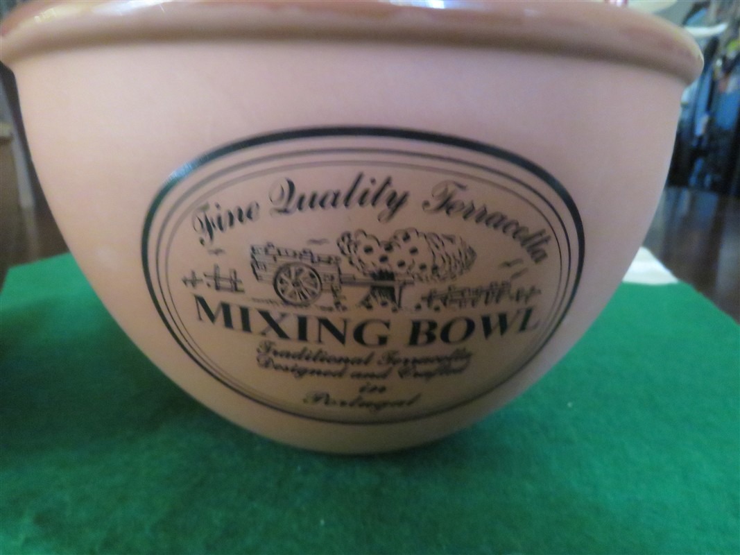Portuguese mixing bowls 1 3