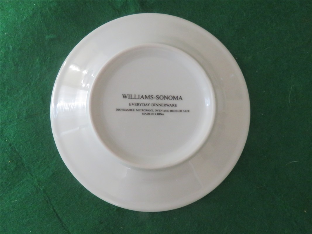 williams-sanoma salad plate 13