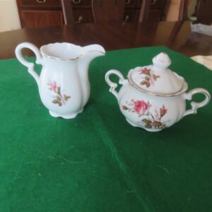 sugar bowl & creamer 1