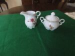 sugar bowl & creamer 12